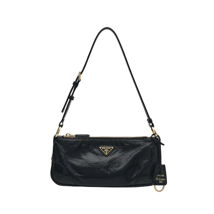 Prada Re-Edition 2002 皮革单肩包