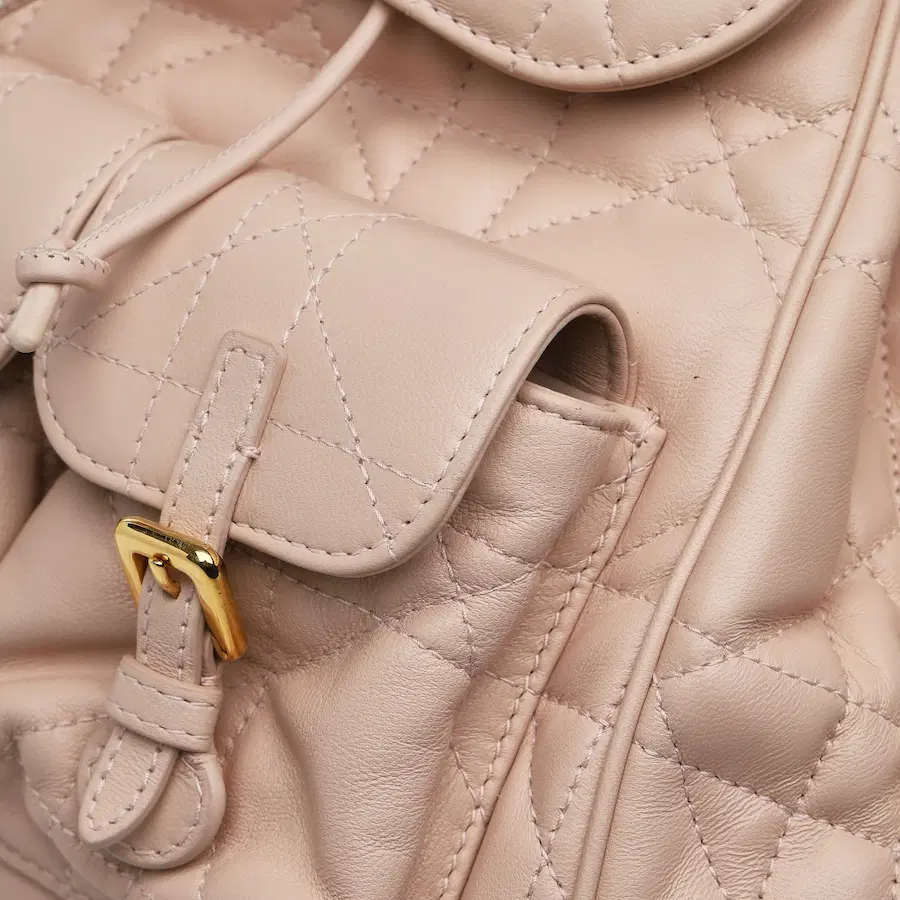 迪奥 Caro 中号 Macro Cannage 链条包