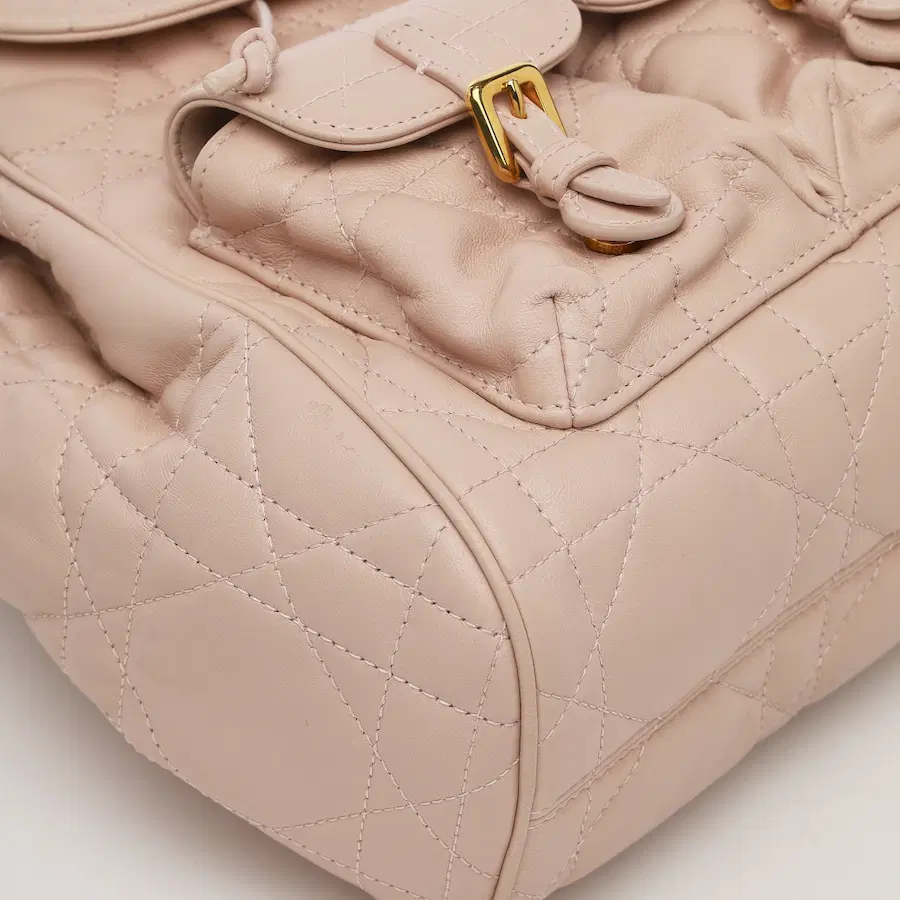 迪奥 Caro 中号 Macro Cannage 链条包
