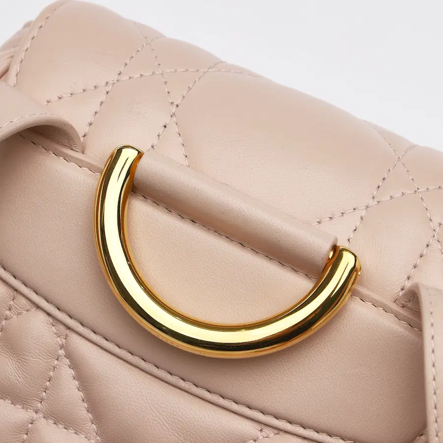 迪奥 Caro 中号 Macro Cannage 链条包