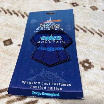 디즈니랜드 스페이스 마운틴 와펜 배지 캐스트 코스튬 파랑