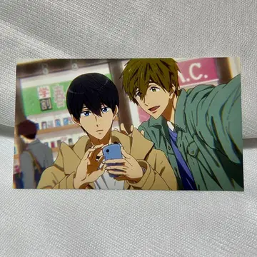 Free! DF 엽서 타치바나 마코토&나나세 하루카