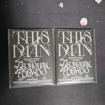 JEONGHAN X WONWOO [ THIS MAN ] 미개봉 새상품