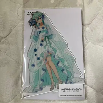 소드 아트 온라인 시논 아크릴 스탠드 웨딩 드레스 ver