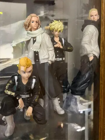 [ 특가 ] 도쿄 리벤저스 제일복권 피규어 4체 세트 마이키 드라켄