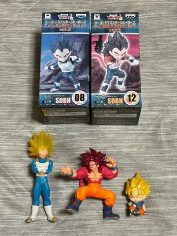 드래곤볼 월드 컬렉션 HG 기다림 베지터 손오공