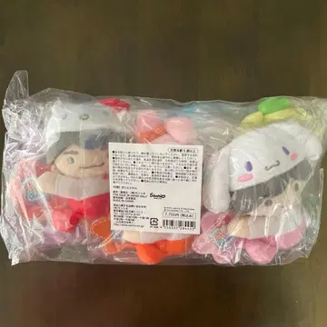 나니와단시 봉제 인형 산리오 콜라보 로손 한정판
