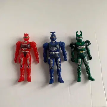 중갑전사 비 파이터 소프트 비닐 3체 세트