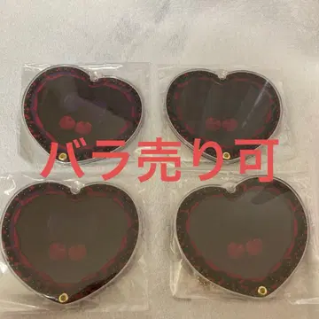 캐릭터 복권 다크 체리 B상 퍼플 블랙 그린