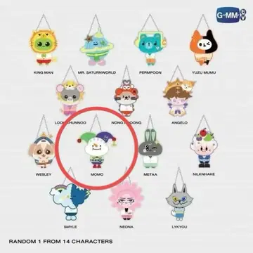 MOMO MarkOhm JIGGLE 키링 GMMTV