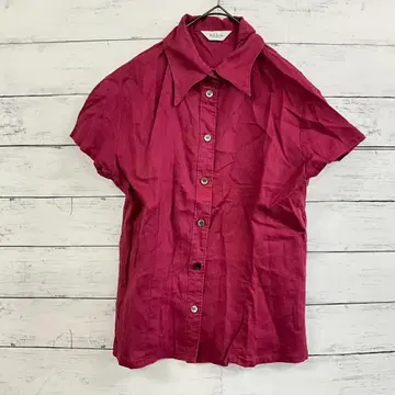 [진홍의 청량감] Paul Smith WOMEN 프리미엄 린넨 반팔 셔츠