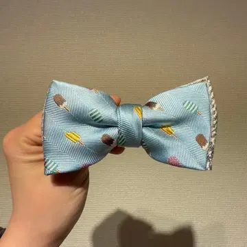 giraffe 지라프 나비 넥타이 보타이 아이스크림