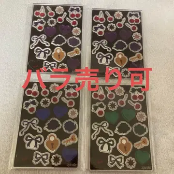 캐릭터 복권 다크 체리 E상 퍼플 블루 그린