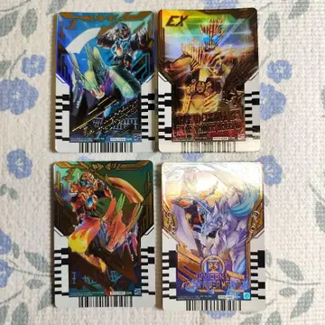 가면라이더 라이드 케미 트레이딩 카드 GR 4장 세트