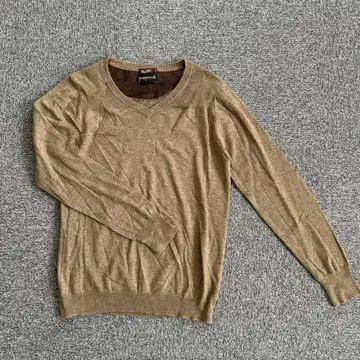 Mr.Olive x pimpstick 남성용 V넥 니트 스웨터