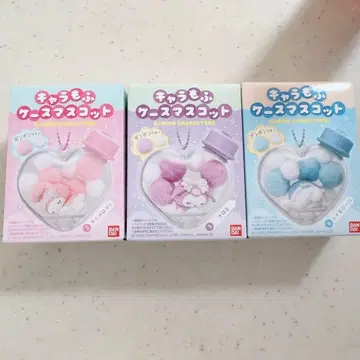 캐릭터 모후 케이스 마스코트 세트 마이멜로디 쿠로미 시나모롤