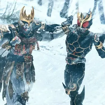 S.H. 피규아트 (진골조제법) 가면라이더 쿠우가 쿠로가타케의 사투 세트