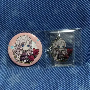 핸섬 론드링 스텔라 워스 특전 캔뱃지 + 아크릴 스탠드 키 아마치 아야노