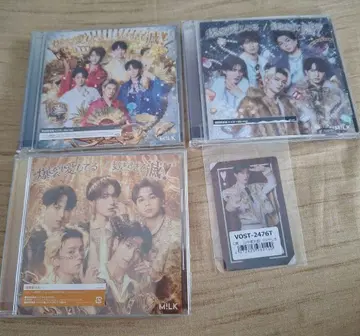 M!LK 폭렬 사랑해/너무 좋아서 멸! CD 야마나카 쥬타로 클리어 카드