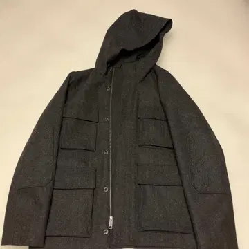 GAP 후드 부착 다크 그레이 자켓 M