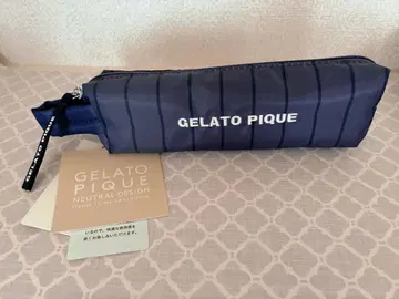 GELATO PIQUE UNISEX 스트라이프 슬림 파우치