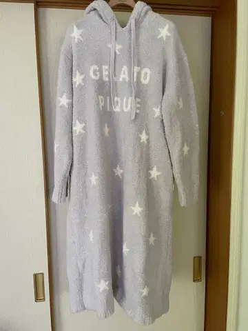 GELATO PIQUE 후드 부착 롱 후드티 원피스