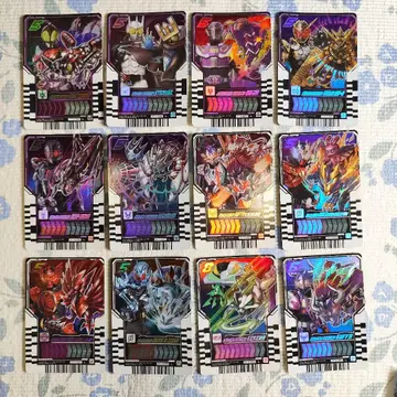 라이드 케미 트레이딩 카드 레전드 L 12장