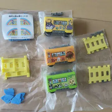 [ 낱개 판매 불가 ] 캐릭터 레일 NEW 1~3 호빵맨 4개 세트