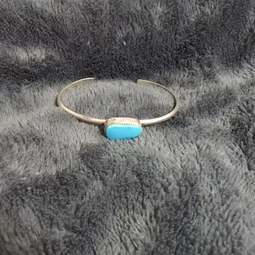 터콰이즈 심플 뱅글