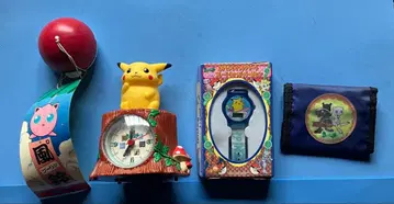 포켓몬 워치 파도타기 피카츄 지갑 뮤츠 풍경 헤이세이 레트로