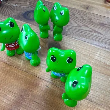 개구리 피규어 6체 세트