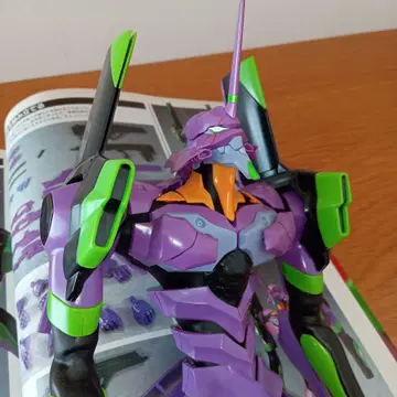 PG 에반게리온 초호기 조립 완료 정크 프라모델 관련 서적 건담 프라모델