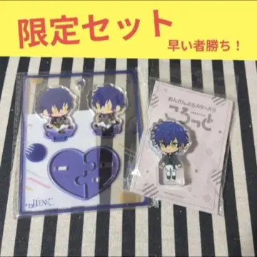 앙스타 준 중국 봉제 인형 아크릴 스탠드 코롯토 사복 오피스 10주년