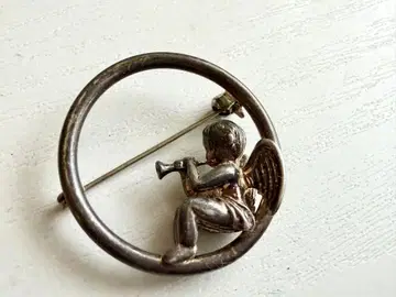 골동품 천사 엔젤 Angel vintage 브로치