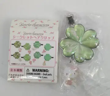 산리오 포레스트 레이스 시크릿 헤어 클립 헬로키티