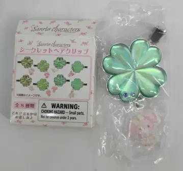 산리오 포레스트 레이스 시크릿 헤어 클립 본본리본