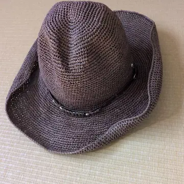 헬렌 카민스키 브라운 스트로우 햇 카우보이 스타일