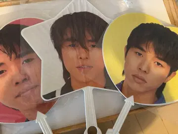 V6 이노치 LIVE 부채 3종 세트