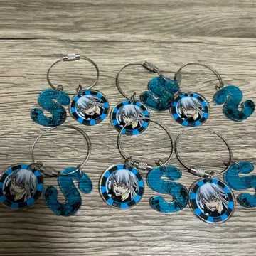 가정교사 히트맨 REBORN! 리본 스쿠알로 점프전 한정판 아크링 키링