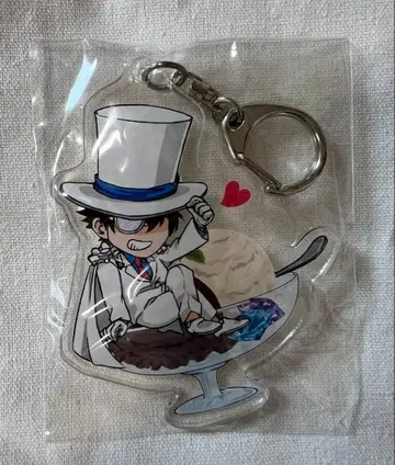 명탐정 코난 괴도 키드 아크릴 키링 쿠로바 카이토 아이스