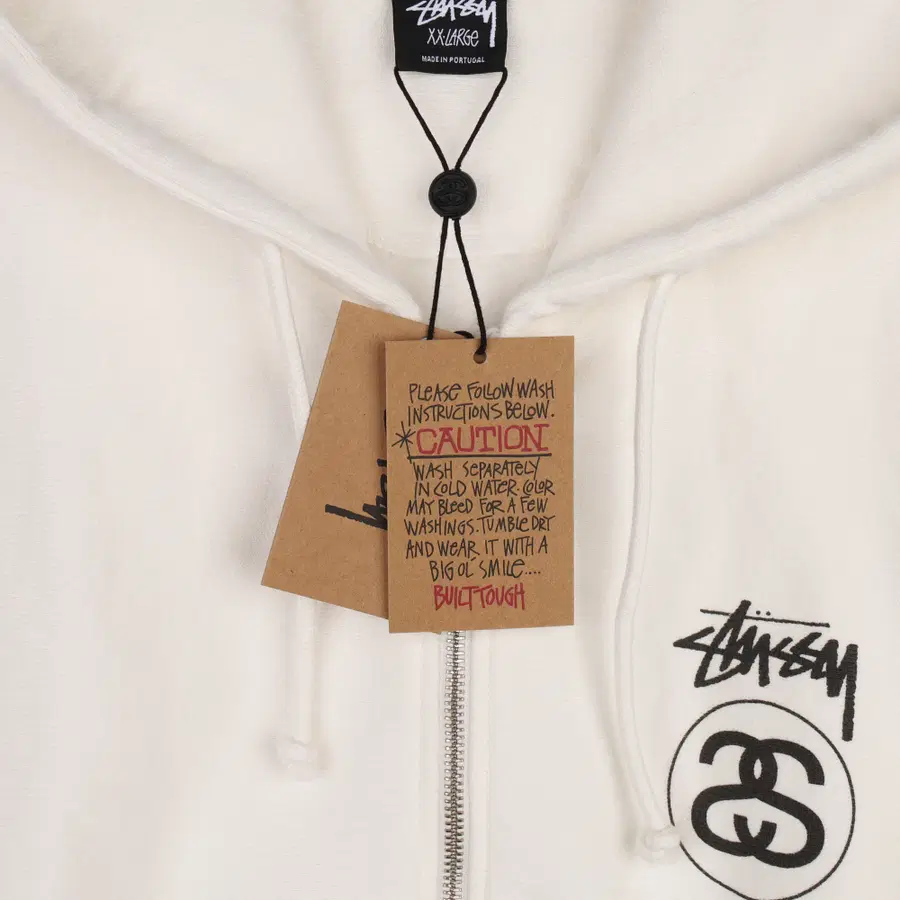 [XXL] Stüssy Stock Link 连帽衫 活性染色 天然色