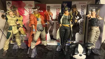 죠죠 스타더스트 크루세이더즈 제일복권 피규어 5체 세트