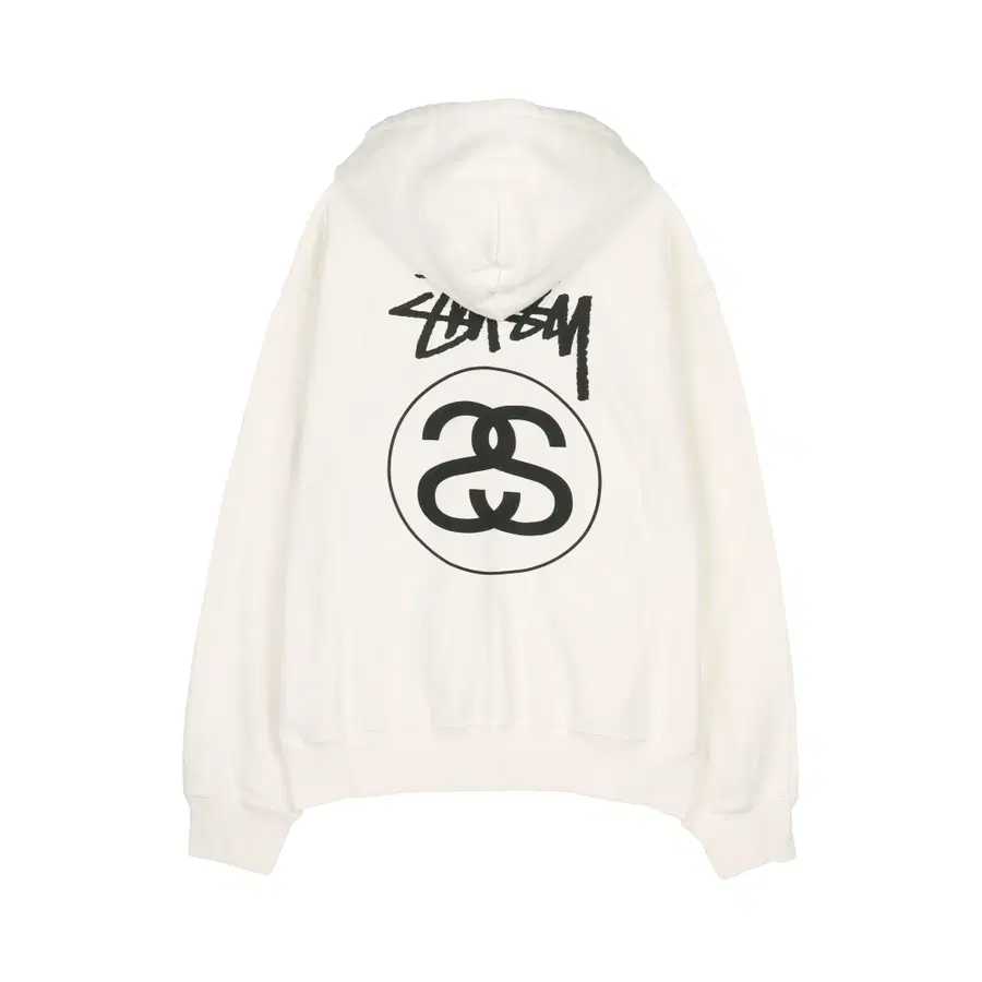 [XL] Stüssy Stock Link 连帽衫 活性染色 天然色