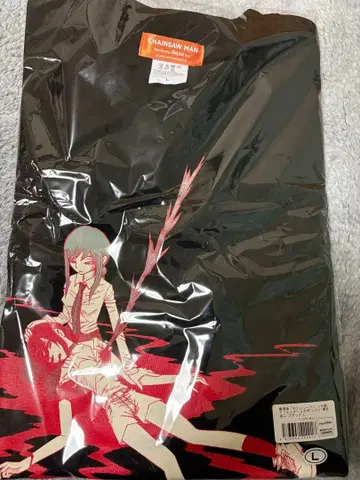 극장판 [체인소 맨 레제 편] 크리에이터 콜라보T셔츠 에노모토 슌지