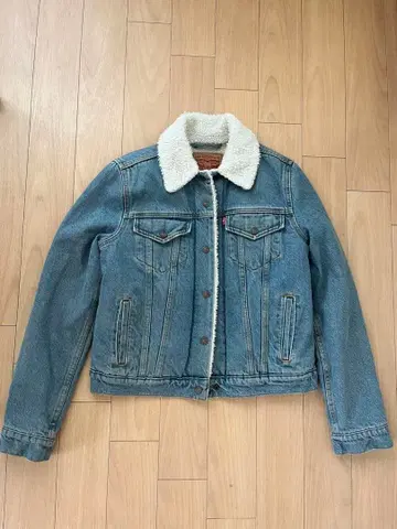 Levi's 보아 데님 자켓 S