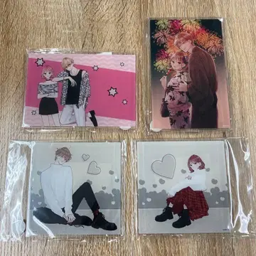 불가항력의 ILOVEYOU 복권 메이트 아크릴 스탠드 4종 특전