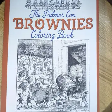 The Palmer Cox BROWNIES Coloring Book