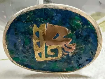 5832#0326 멕시코제 SV925 브로치 겸 펜던트 탑 0326