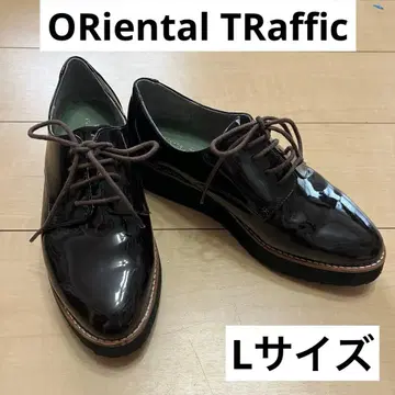 ORiental TRaffic 레이스업 슈즈 통굽