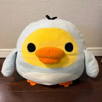 산엑스 리락쿠마 키이로이토리 봉제 인형